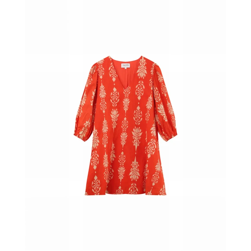 Image of Grace & Mila Dress Grace & Mila femme Karma Orange Female S