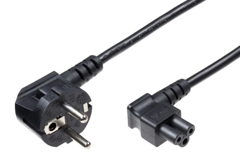 Image of Microconnect PE010830A power cable Black 3m C5 coupler CEE7/7