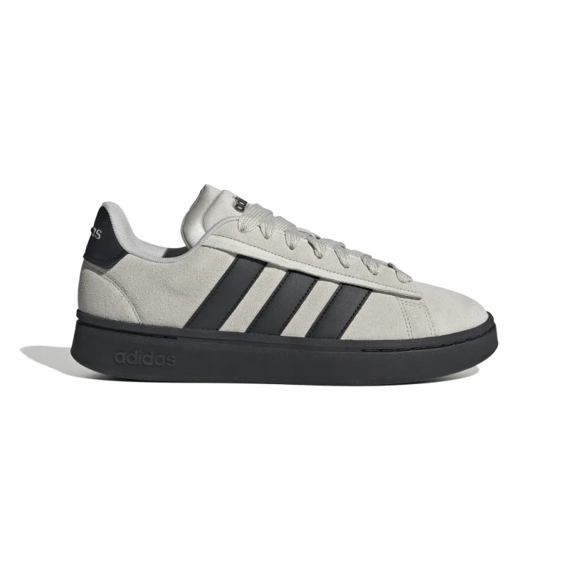 Image of adidas grand court alpha trainers in Black & grey Black/Grey UK 11