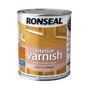 Image of Ronseal Interior Varnish - Satin Antique Pine 750ml