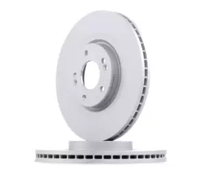 Image of ATE Brake disc HYUNDAI,KIA 24.0128-0248.1 517122P700,517122W700,517122P700 Brake rotor,Brake discs,Brake rotors