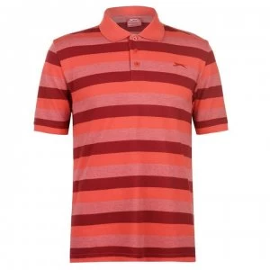 Image of Slazenger Pique Polo Shirt Mens - Red