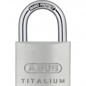 Image of Abus 64TI Series Titalium Padlock 60mm Standard