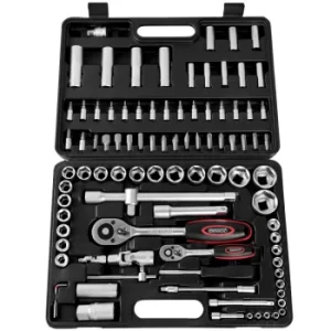 Image of Tool Set 94Pcs Chrome-Vanadium Steel inkl. Work Gloves