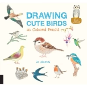 Image of Drawing Cute Birds in Colored Pencil