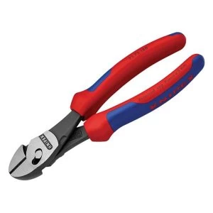 Image of Knipex Twinforce Side Cutter Multi-Component Grip 180mm (7in)