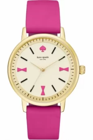 Image of Ladies Kate Spade New York Crosby Bow Marker Watch 1YRU0870