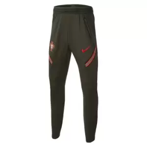Image of 2020-2021 Portugal Strike Training Pants (Khaki) - Kids