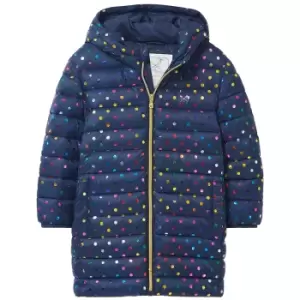 Image of Crew Clothing Girls Lightweight Padded Feather Free Coat Age 10-11- Chest 34', (84cm)