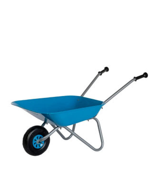 Image of Rolly Toys Rolly Childrens Blue Metal Wheelbarrow Outdoor Garden Toy - Age 2+