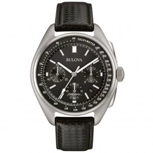 Image of Bulova Mens Archive Lunar Pilot Chronograph Strap Watch