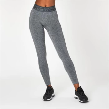 Image of Everlast Seamless Taped Leggings - New Charcoal