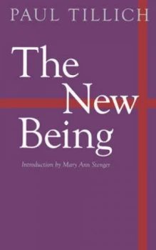 Image of The New Being by Paul Tillich Book