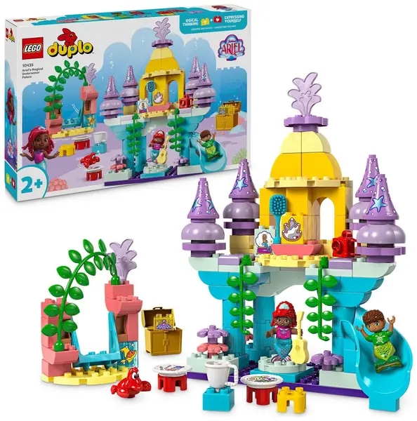 Image of LEGO LEGO DUPLO Disney Ariel's Magical Underwater Palace 10435