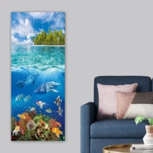 Image of DKY102063_50120 Multicolor Decorative Canvas Painting