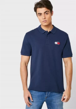 Image of tommy jeans Polo shirt Men Black Cotone Piquet - Cotton Piquet