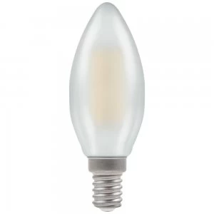 Image of Crompton LED Candle SES E14 Filament Pearl 4W - Warm White