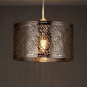 Image of Colours Kinsei Bronze Bronze Effect Cutout Foliage Light Shade D280mm