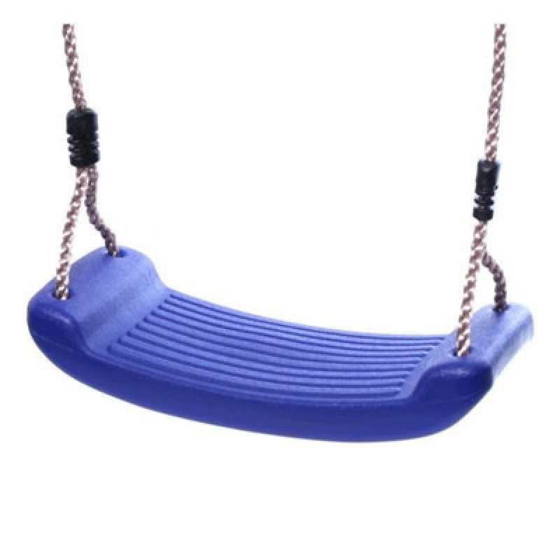 Image of Rebo Swing Seat With Adjustable Ropes - Blue