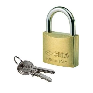 Image of Cisa 22010 Brass Body Padlock