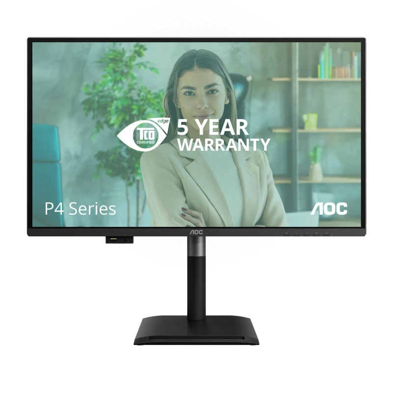 Image of AOC AOC Q27P4U computer monitor 68.6cm (27") 2560 x 1440 pixels Wide Quad HD Black Q27P4U