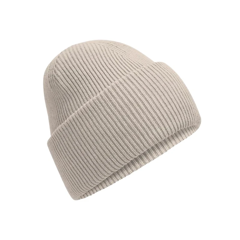 Image of Beechfield Beechfield Men Classic Deep Cuffed Beanie in Natural Natural One Size Male 5063425806904