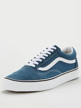 Image of Vans Old Skool - Blue/White , Blue/White, Size 11, Men