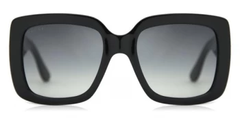 Image of Gucci GG0141S Sunglasses Black 001 53mm
