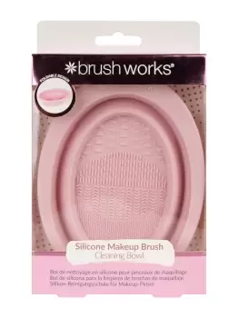 Image of brushworks Silicone Makeup Brush Cleaning Bowl