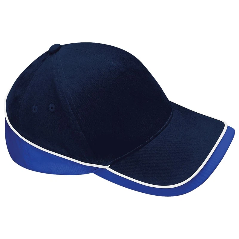 Image of Beechfield Beechfield Teamwear Competition Cap Baseball Headwear in Navy Navy One Size Unisex 5055747772821