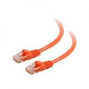 Image of C2G 1m Cat5E 350 MHz Snagless Patch Cable - Orange