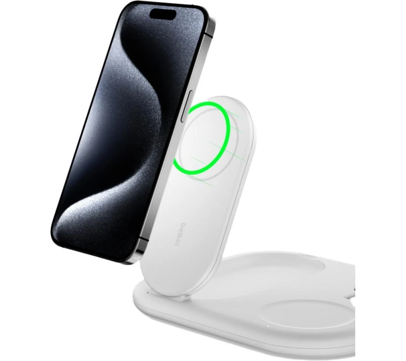 Image of Belkin WIZ029MYWH mobile device Wireless charging receiver Earbuds Mobile phone/Smartphone Smartwatch USB Type-C WIZ029MYWH