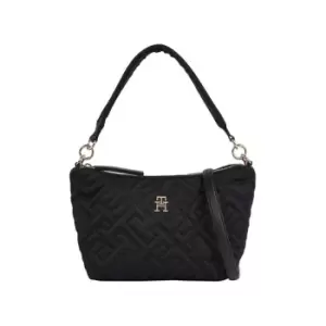 Image of Tommy Hilfiger My Tommy Idol Shoulder Bag Mono - Black