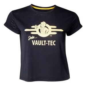 Image of Fallout - Join Vault-Tec Womens Medium T-Shirt - Black