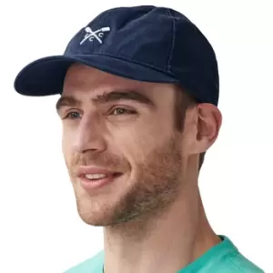 Image of Crew Clothing Mens Crew Adjustable Baseball Cap One Size