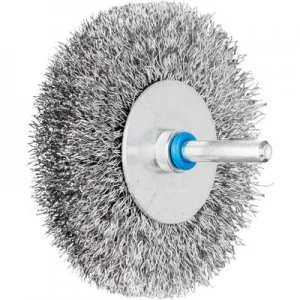 Image of PFERD Round brush with shaft, ungezopft RBU 8015/6 INOX 0.30 43106003 10 pc(s)