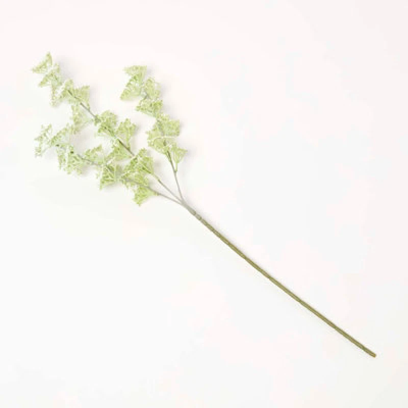 Image of Homescapes Artificial Stem of White Flower, 60cm White