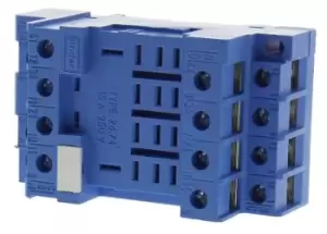 Image of Finder 96 Relay Socket for use with 56.34 Series Relay, 250V ac