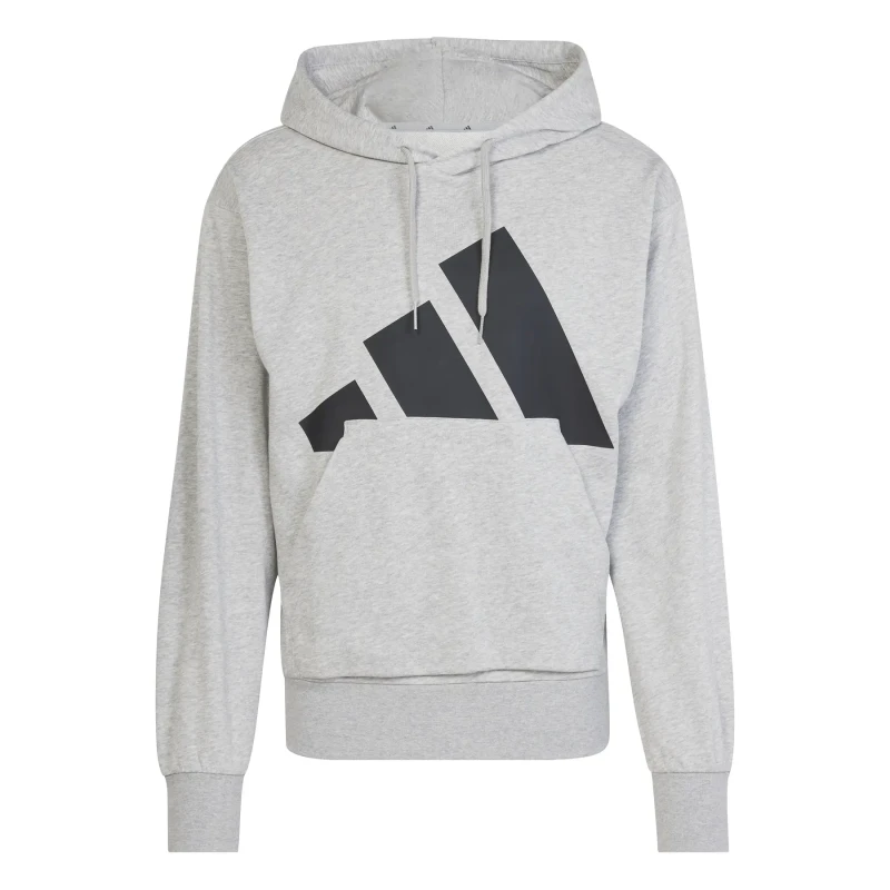Image of Adidas Hooded sweatshirt adidas Essentials Big Logo Gris Male S