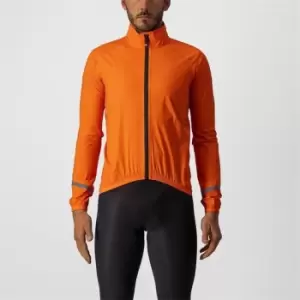 Image of Castelli Emergency 2 Rain Jacket - Orange
