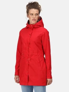 Image of Regatta Blakesleigh Waterproof Shell Jacket - Red, Size 14, Women