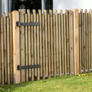Image of 3ft High Forest Contemporary Picket Gate