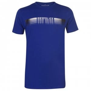 Image of 883 Police Carilo T Shirt - Elec Blue