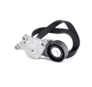 Image of DAYCO V-ribbed belt set KPV092 Serpentine belt kit,Auxiliary belt kit FORD,PEUGEOT,CITROEN,Fiesta Mk6 Schragheck (JA8, JR8)