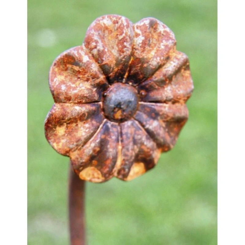 Image of Poppy Forge Pack of 3 Flower Pin Support 5ft - Steel - L7 x H154.2cm - BM/RtR in Brown Brown Unisex