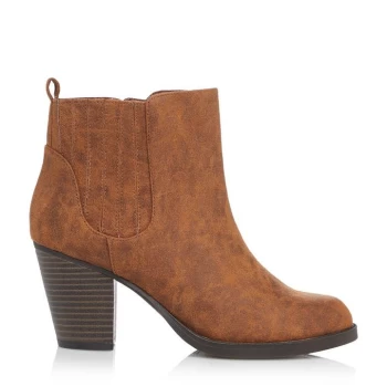 Image of Head Over Heels Pintosy Ankle Boots - 351