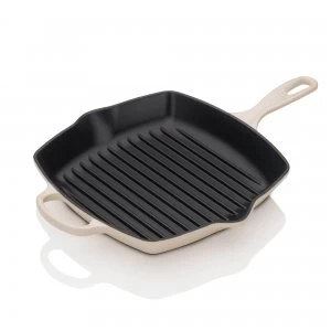 Image of Le Creuset Signature Cast Iron Grillit Almond