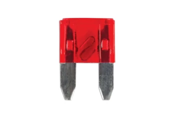 Image of Mini Blade Fuse 10-amp Red Pack 25 Connect 30428