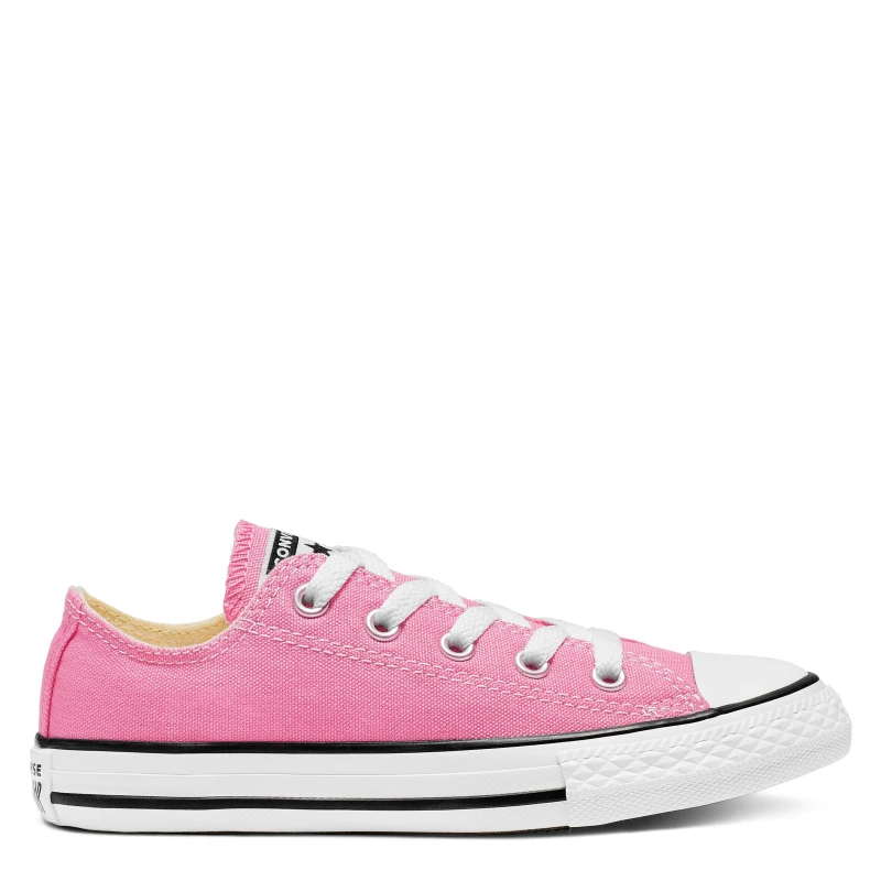 Image of Converse Lifestyle Chuck Taylor Ox Infants Trainers - Pink Pink C8