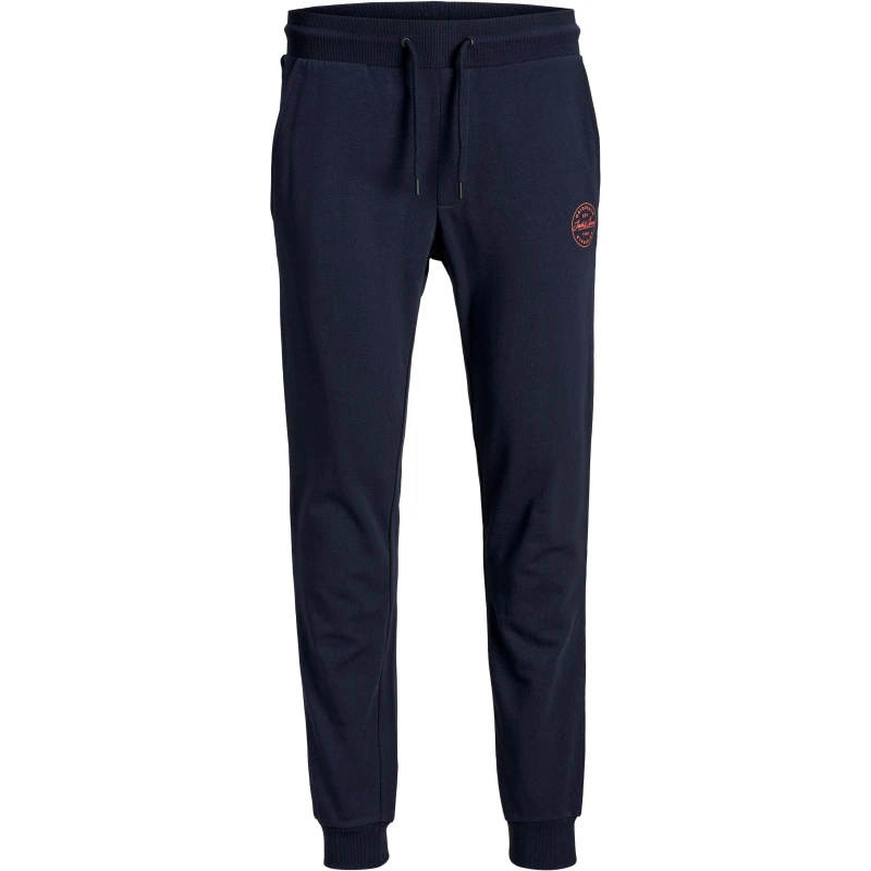 Image of Jack and Jones Gordon Shark Jogging Bottoms - Blue Blue S